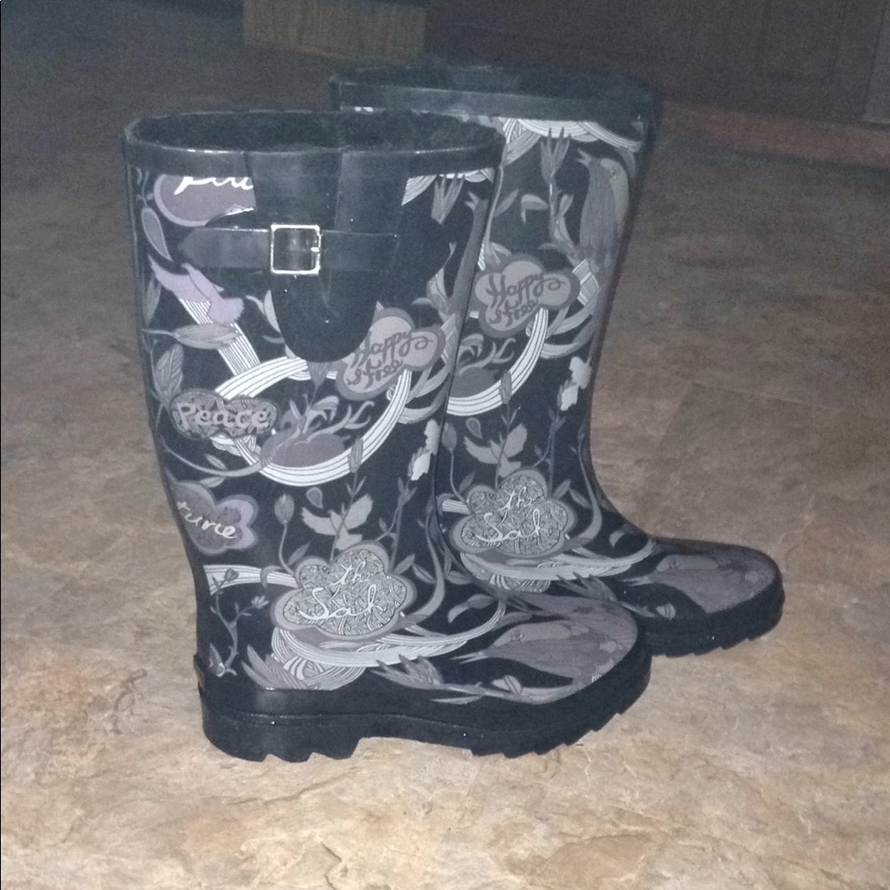 Sakroots Peace Birds Rainboots